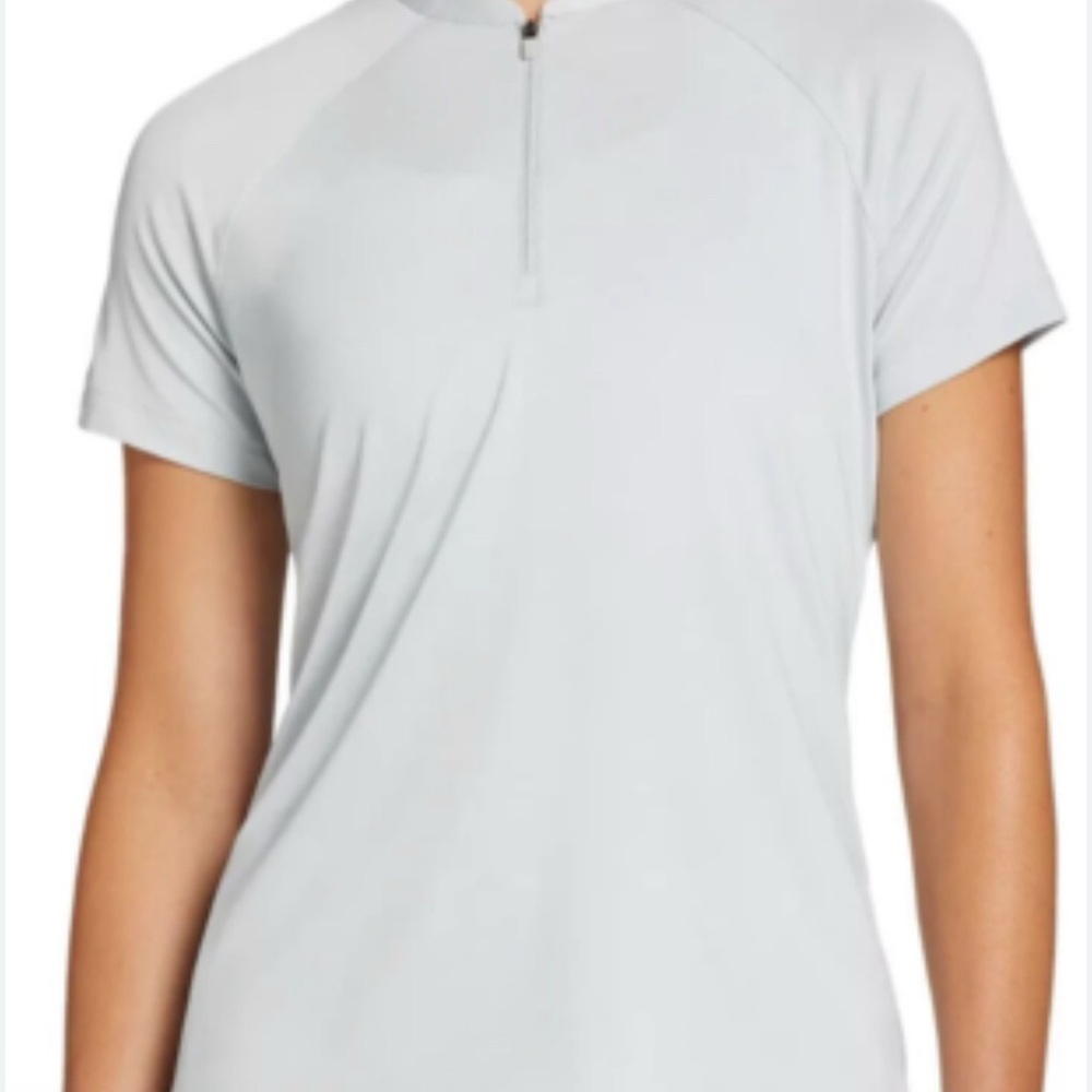 Lady Hagen Light Gray Short Sleeve Tee